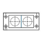 KEL 16/2 Cable Entry Frame 10 pk (42162)