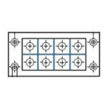 KEL 16/8 Cable Entry Frame 10 pk (42168)