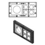 KEL-183/5 Cable Entry Frame (47220)