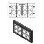 KEL-183/8 Cable Entry Frame (47240)