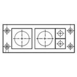 KEL 24/4 Cable Entry Frame 10 pk (42244)