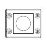 KEL B1 Cable Entry Frame 10 pk (42206)