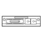 KEL-FL/H Flat Cable Entry Frame 10 pk (46135)