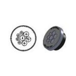 KEL-DPZ-40/8 multiple cable entry plate, grey (43741)