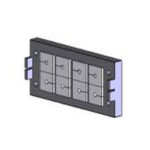 KEL-QUICK 16/8 Cable Entry Frame 10 pk (42418)