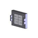 KEL-QUICK B4 Cable Entry Frame 10 pk (42434)